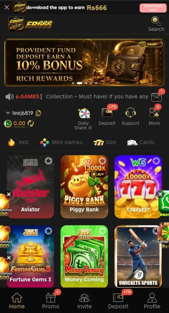 ER666 Game