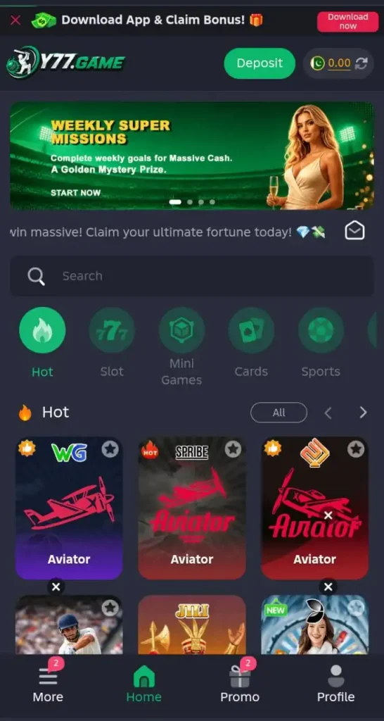 Y77 Game